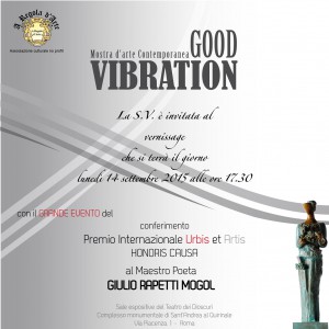 2015 Good Vibrations - mostra Stortiglione